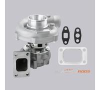 Nuovo Universal Turbo T3 T4 T04E Turbocompressore con Guarnizioni Kit Oil Cooled