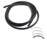 Nuovo Universale 4 Lato Guarnizione per Porta Forno - 2m (Per Rotondo Angoli)