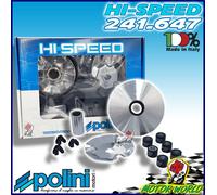 241.647 VARIATORE POLINI HI-SPEED 6 RULLI 241647 241.647 KYMCO AGILITY 50 4T R12