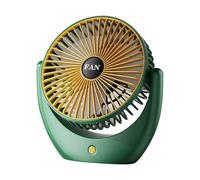 Nuovo ventilatore da tavolo OYIGU con elevata potenza del vento e funzionamento silenzioso, rotazione regolabile verso l'alto/il basso, ventilatore