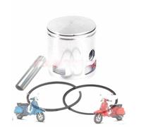 Nuovo Vespa PX LML Star Stella Piston Assembly 4° O/s 58,6 Mm Flat Head AEs
