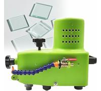 Nuovo Vetro Elettrico Bordo Lucidatura Macchina - Elettrico Piccolo Vetro Bordo Macchina, Bricolaggio Vetro Arte Angolo Macinatura Bordo Macchina, Macinare Fuori Tondo Angolo Bisellato Guida