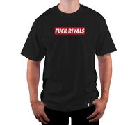 Nuovo W/Etichette Famous Stars & Straps Fu @ K Rivals Maglietta Nero