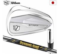 Nuovo Wilson Staff Model Cb 2024 Set di ferri 5-Pw Stiff Dynamic Gold Mid...