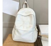 Nuovo zaino casual in nylon tinta unita da uomo, adatto per studenti, lezioni, viaggi e zaini da uomo e donna, viaggi all'aperto a breve distanza, leggero, traspirante, resistente all'usura, anti-schi