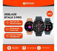 Nuovo Zeblaze Btalk 3 PRO Smart Watch Display AMOLED da 1,43 pollici Chiamate telefoniche Bluetooth Smartwatch Monitoraggio della salute e del fitness