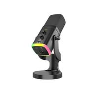 Nuoxiange YU8 - Microfono da gioco dinamico USB/XLR Dual-Mode per PC, console di gioco/telefono/tablet, microfono universale, con riduzione del rumore RGB luce TikTok/YouTube Streaming Apparecchiature