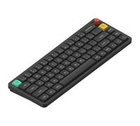 NuPhy Air65 V3 - Tastiera meccanica wireless sostituibile a caldo, 68 tasti, a basso profilo, con pulsante multifunzione, illuminazione RGB, supporta Bluetooth/2,4 GHz/USB-C (layout americano)