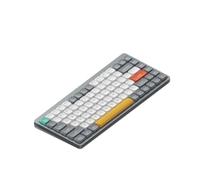 NUPHY AIR75 V2 Tastiera Meccanica Wireless 75 percento Switch a Basso Profilo a Basso Profilo Bluetooth 24G Connettività RGB Retroilluminazione Compatibile con tastiere in Serie 75(Grey)