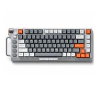 nuphy Field75 HE Tastiera da gioco magnetica cablata, 83 tasti, tasti PBT, controllo del volume con una manopola, tastiera effetto Hall, frequenza di polling 8K Hz, azionamento regolabile