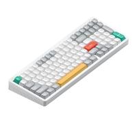 nuphy Halo V2 IO Tastiera meccanica senza fili con cappucci per tasti PBT, tastiera da gioco personalizzata hot-swap, retroilluminazione RGB, BT5.0/USB-C/2,4 GHz