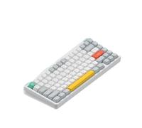 Nuphy Halo75 V2 Tastiera meccanica Bluetooth wireless Design con guarnizione da gioco a 81 tasti compatibile con PC e QMK VIA(WHITE)