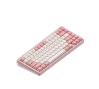 Nuphy Halo75 V2 Tastiera meccanica Bluetooth wireless Design con guarnizione da gioco a 81 tasti compatibile con PC e QMK VIA(Pink)