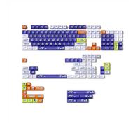 nuphy Keycaps Y2K Beyond, 171 Set di keycaps in PBT per tastiera da gioco KDA Dye-sub, MX plunger - ISO/ANSI (layout tastiera inglese) Compatibilità con tutte le più comuni tastiere meccaniche