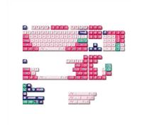 nuphy Keycaps Y2K Wave, 171 Set di keycaps in PBT per tastiera da gioco KDA Dye-sub, MX plunger - ISO/ANSI (layout tastiera inglese) Compatibilità con tutte le più comuni tastiere meccaniche