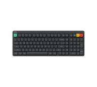 nuphy Tastiera meccanica senza fili Node100, tastiera a basso profilo personalizzata sostituibile a caldo, 103 tasti, tastiere da gioco per computer, supporta gesti touch, tasti PBT