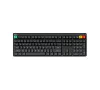 nuphy Node100 Tastiera meccanica senza fili, Hot-Swappable Custom Keyboard, 109 tasti, tastiera da gioco, supporta gesti touch, Bluetooth/2,4 GHz/USB-C
