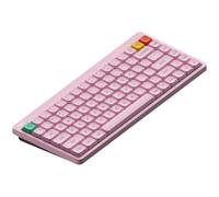 nuphy Node75 Tastiera Meccanica Senza Fili 75% Hot Swap Custom Low Profile Keyboard, 84 Tasti Computer Gaming Tastiere, Supporta Gesti Touch, Tasti PBT, Retroilluminazione RGB, Bluetooth/2.4GHz/USB-C