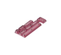NUPHY TASTI PER TASTIERA MECCANICA Crystal mSA PC - Rosso trasparente
