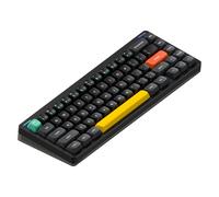 nuphy Tastiera meccanica wireless Halo65 V2 con cappucci per tasti PBT, 65% tastiera da gioco personalizzata hot-swap, compatibile con QMK/VIA, BT5.0/USB-C/2,4 GHz, Black-Mint Switches