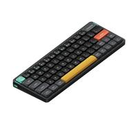 nuphy Tastiera wireless portatile Air60 V2 60% tastiera meccanica a basso profilo, supporto QMK/VIA, compatibile con Windows/mac OS/Linux, supporta Bluetooth 5.1/2.4GHz/USB-C nero, interruttore