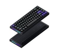 NuPhy X BH65 - Tastiera ad effetto Hall, interruttore magnetico hot swap, attivazione regolabile, modalità di attivazione rapida, RGB personalizzato per Mac, Windows Linux, colore nero