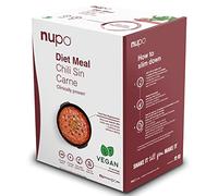 NUPO Diet Meal Chili Senza Carne - Pasto dietetico premium per la gestione del peso I Pasto sostitutivo completo per il controllo del peso I 10 porzioni I Vegano, senza glutine, senza OGM