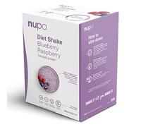 NUPO Diet Shake Mirtillo-Lampone - Frullati dietetici premium per la gestione del peso I Frullato sostitutivo del pasto, clinicamente testato per il controllo del peso I 12 porzioni I Senza OGM