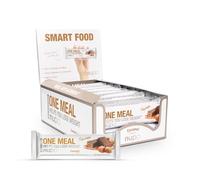 NUPO One Meal Bar - Caramello | Gustosa barretta sostitutiva per una dieta equilibrata | Aiuta con la perdita di peso | Ricco di proteine | Con 3000 mg di collagene | 24 vitamine e minerali | 15 x 60