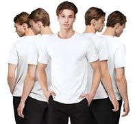 Nuqlo T-Shirt Uomo | Pacchi Risparmio | 100% Cotone | Pacco Tshirt Manica Corta | Magliette Basic | Casual - Palestra - Sportivo - Urban | Multipack Idea Regalo | Pack 2 | Pack 3 | Pack 5 | No Logo