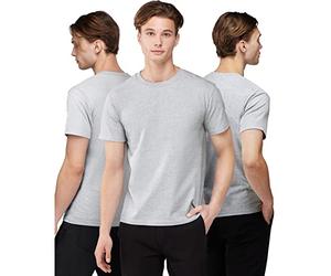 Nuqlo T-Shirt Uomo | Pacchi Risparmio | 100% Cotone | Pacco Tshirt Manica Corta | Magliette Basic | Casual - Palestra - Sportivo - Urban | Multipack Idea Regalo | Pack 2 | Pack 3 | Pack 5 | No Logo