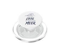 Nur Bei Ebbe Ist Weniger Meer Wellen PopSockets PopGrip per MagSafe