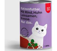 NUR DAS Manzo e Semi di Lino - Lattina da 400 g - 400 g