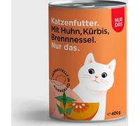 NUR DAS Pollo e Zucca - Lattina da 400 g - 400 g