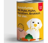 NUR DAS Tacchino e Carota - Lattina da 400 g - 400 g