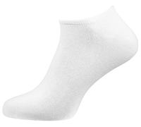 Nur Der Herren Cotton Sneaker Calzini alla Caviglia, Bianco, 39-42 (Pacco da 2) Uomo