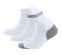 Nur Der Herren Sneaker Socken Sport 3er, 485531 Calze, Bianco (Bianco (Bianco), 43/46 (Taglia Produttore: 43-46) (Pacco da 3) Uomo