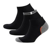Nur Der - Herren Sneaker Socken Sport 3er, 485531, Calze da uomo, nero (schwarz (schwarz)), 43/46 (taglia produttore: 43-46)