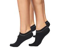 Nur Die 2 calzini per scarpe, morbidi e resistenti, traspiranti, ad asciugatura rapida, da donna, confezione doppia