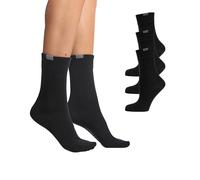 Nur Die 487819/Damen Passt Perfekt Socken 3er Calze, Opaco, Nero (Schwarz (Schwarz 940), 39 (Pacco da 3) Donna