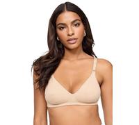 Nur Die Baumwoll BH Reggiseno, Trasparente, Pelle, 85B Donna