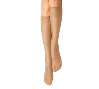 Nur Die Calze al ginocchio da donna, Marrone (Amber 230)., taglia unica