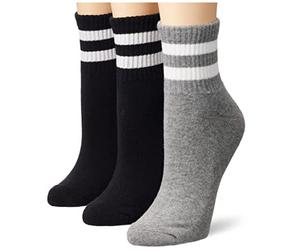 Nur Die Calzini corti da donna, confezione da 3