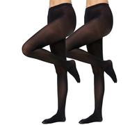 Nur Die - Collant, Donna, Nero (Schwarz (schwarz 094)), L