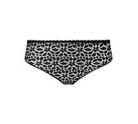 Nur Die Daily Lace Seamless Seamless Seducente Pizzo Sexy Intimo Mutandine Mutande Cuciture Piatte Morbide Donne Slip, Nero, 46