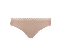 Nur Die Daily Micro Tanga da Donna in Microfibra Senza Cuciture, con Pizzo, Invisibile, sotto i Vestiti, Morbido Slip G-String, Pelle, 54