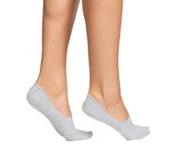 Nur Die Donna Damen Füssling calze Not Applicable, Grigio Chiaro, 39-42