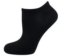 Nur Die Donna Donna Sneaker Dp Calzini alla Caviglia, Nero, 2.5-5