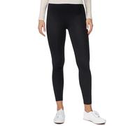 Nur Die Leggings in Cotone Relax & Go, Comodi, per Il Tempo Libero, Elasticizzati, in Cotone da Donna, Nero, S