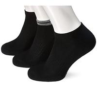 Nur Die Scarpe Sportive da Donna, Confezione da 3 Calzini, Mix Nero, 35-38